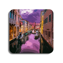 Venice - Italy | Global Artwork Wooden Coaster