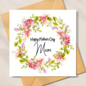 Mothers Day Card Floral Mothers Day / Card for Mum / Card for Mother / Floral Mothers Day Card Mum /