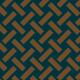TRELLIS TAN-TEAL
