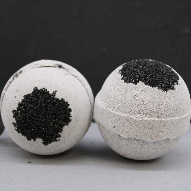Sea Salt & Moss Activated Charcoal Bath Bombs