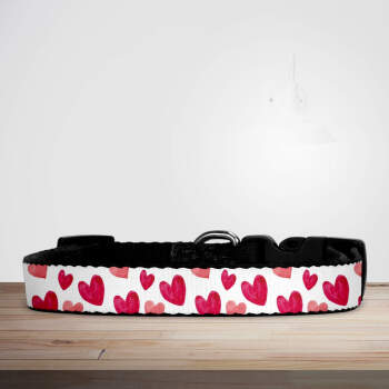 Heart Print Dog/Puppy Collar