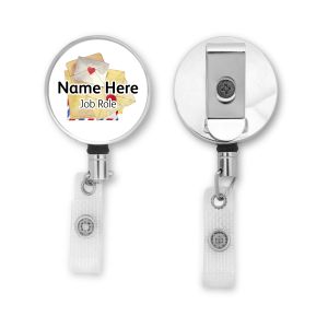 Personalised Metal ID Reel - Letters