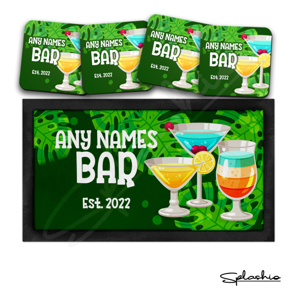 Personalised Bar Set - Trio of Cocktails