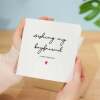 Boyfriend Birthday Card For Him, Special Boyfriend Birthday Card, Birthday Gift For Boyfriend, Boyfriend Birthday Gift, From Girlfriend - Square (5.5x5.5) / Blank Inside