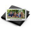 Personalised Photo Wallet Aluminium Purse Card, Metal Keepsake Gift, Gift for Grandparents, Husband, Wife Dad, Mum, Friend Custom Card - Landscape - Single Photo Card