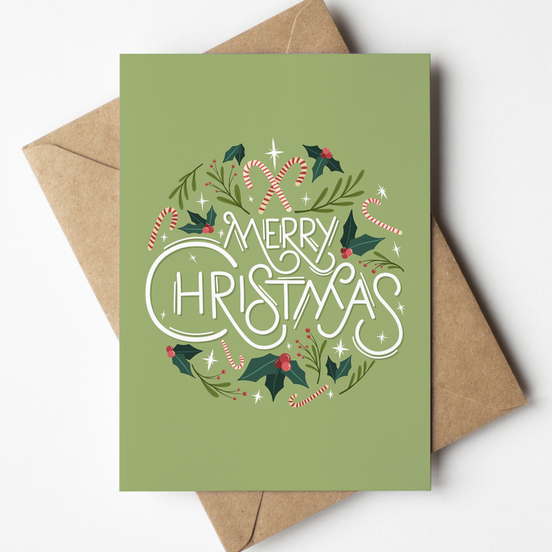 Corporate Christmas Cards Branded | Corporate | Company | Christmas Cards for Clients  Staff, Co-Workers, Teams & Clubs Christmas Cards - A6 - 4.1" x 5.8"