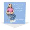 Funny Female Gamer Birthday Card - Polymer Clay Art by Erica Sturla - Gaming Birthday Card UK