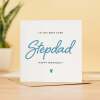 Birthday Card For Stepdad Happy Birthday Card For Stepdad Best Stepdad Ever Card Birthday Card For Stepdad - Square (5.5x5.5) / Blank Inside