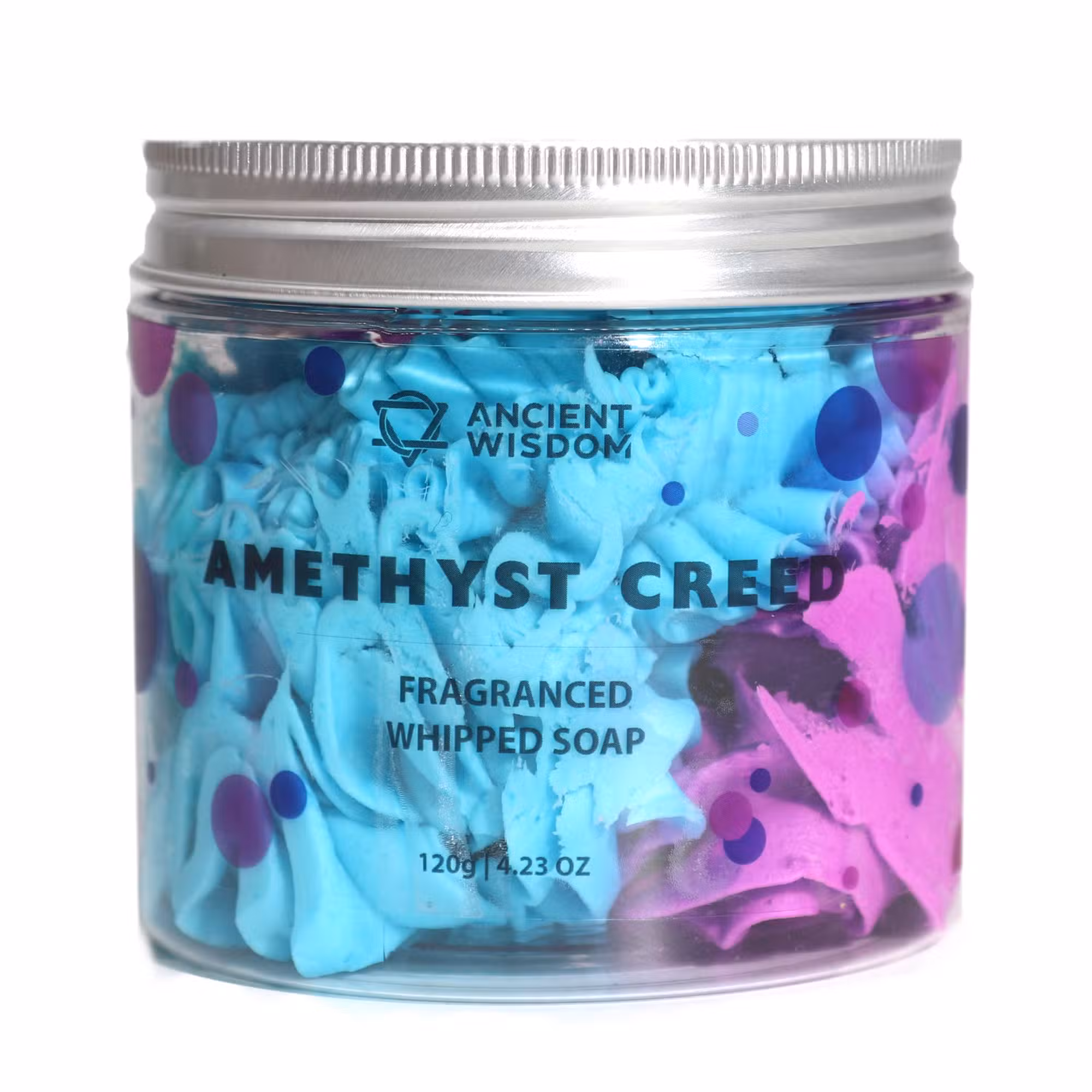 Amethyst Creed Whipped Soap 120g | Luxury Men’s Grooming Cleanser