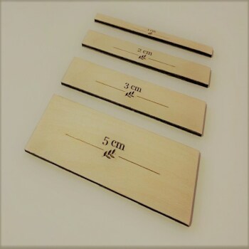 Macrame Separator Tool /  Wall Hanging Guide /  Spacer Cord Tool / Macrame Gift