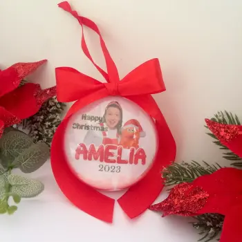 Ms Rachel,  Handmade Ms Rachel Christmas Bauble, Personalised Ms Rachel Ornament