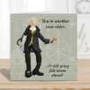 Another year older.... James Watt themed birthday card - designed by Erica Sturla - 15cm square and blank inside, made in the UK