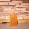 Buy2get3rd free - Large - Rustic Industrial Lamp Inset - Reclaimed Wood - Quirky Square Rectangle - Desk Lamp Table Lamp - Bedside Lamp - Man/She Cave - Handmade