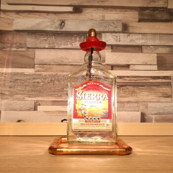 Tequila Single stem copper lamp