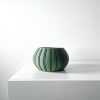 The Ovire Planter Pot with Drainage Tray & Stand Included - Matte Dark Green - 3"