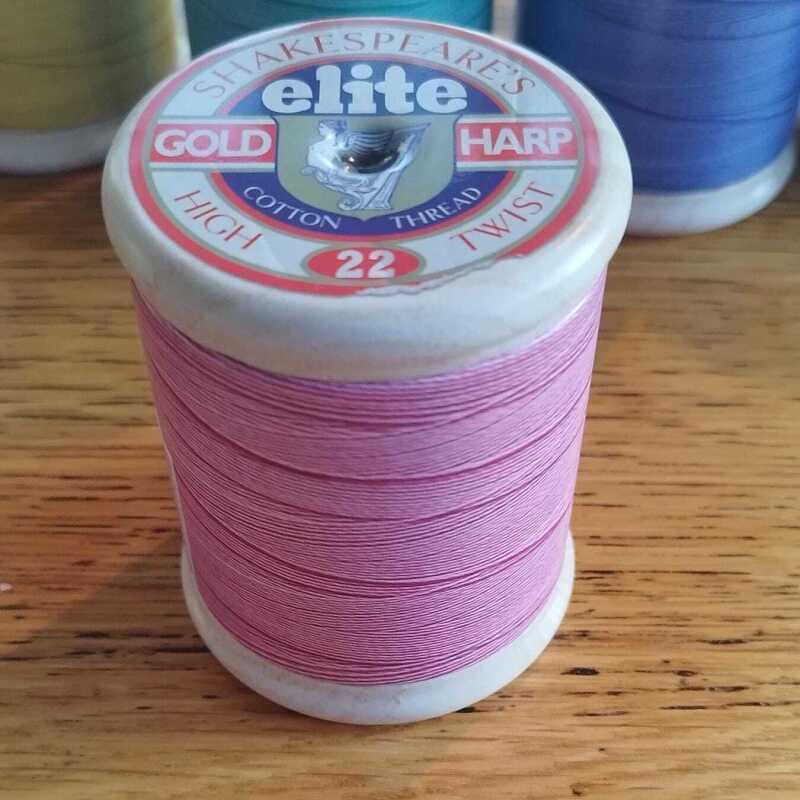 Bobbin Sewing & Needle Travel Tin | Craft Storage Case - Purple