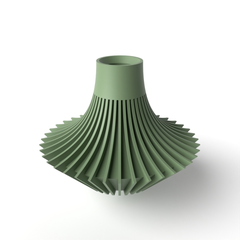Yin Flower Vase - Black