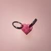 Lego inspired love heart duo Keyring - Never lego