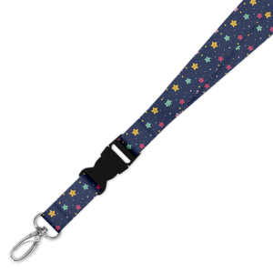 Double Breakaway Lanyard - Cute Stars