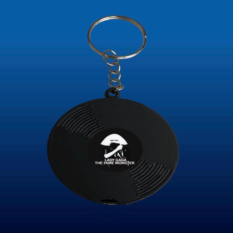 Lady Gaga Vinyl Keyring / Keychain - Tour
