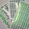 Green Plant Vine Stickers in 1inch or 2inch sizes. - 1 - Satin Green
