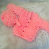 2 Piece Cardigan Set for a Baby Girl, Baby Girl's Outfit - 0 - 3 months Chest 16 ins - £17.50