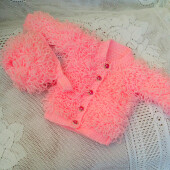 2 Piece Cardigan Set for a Baby Girl, Baby Girl's Outfit
