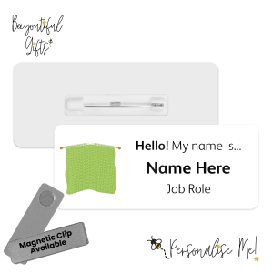 Name Badge - Bright Craft Supplies - Knitting