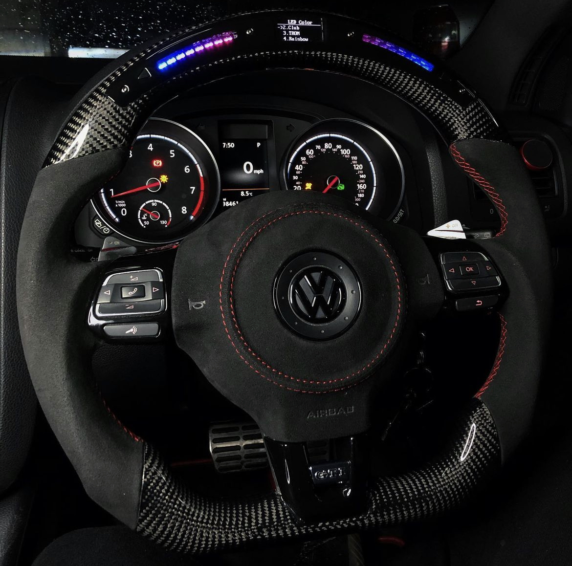 MK6 VW CUSTOM STEERING WHEEL