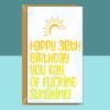 30th Birthday Card - Personalised inside if required - For Him or For Her - Perfect greetings card for someone turning 30 years old - Blank inside - Regular - Matte