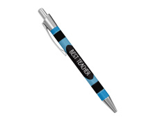Personalised Teacher Pen - Crayon Monogram - Standard Retractable Ballpoint Pen