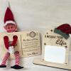 Personalised Elf Arrival Announcement /  Elf Postcard / Elf Arrival Prop / Personalised Elf Arrival Postcard / Christmas Decoration - Love Elfie