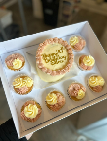 Bento Cake and Cupcakes Box