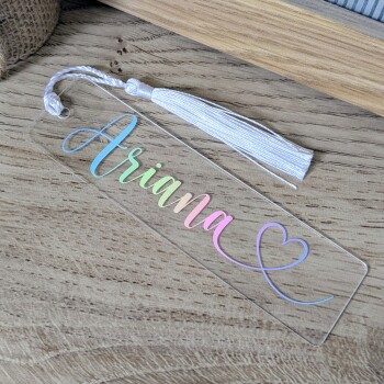 Personalised Name Bookmark