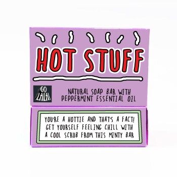 Hot Stuff Soap | Peppermint | Funny Gift | Vegan | Stocking Filler | Secret Santa | Valentine