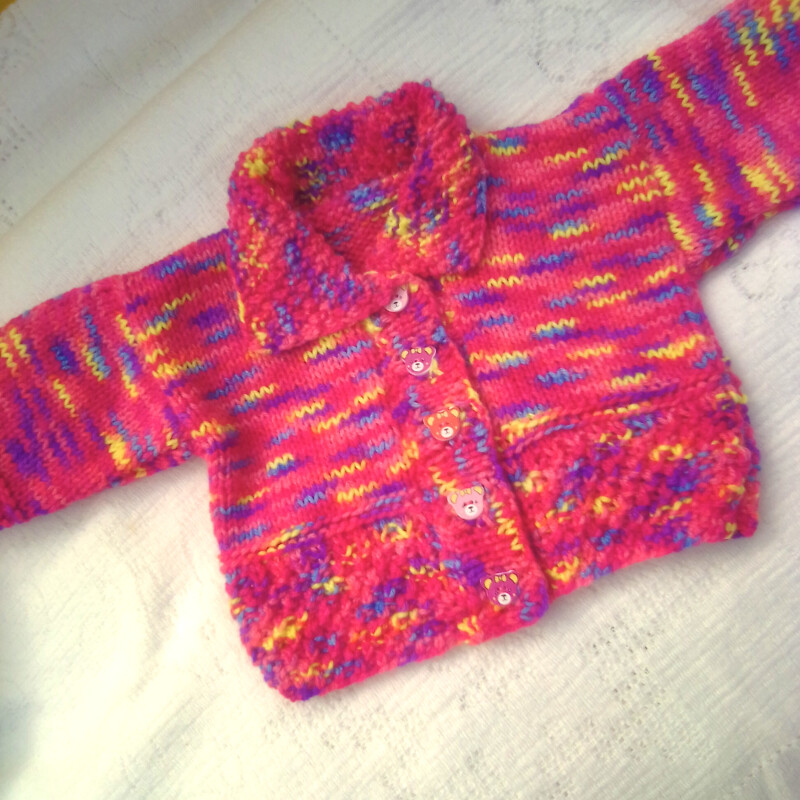 Unisex Baby's Textured Cardigan and Hat Set, Cardigan Set - Premature 1 - 12 inch chest - £12.50