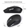 Wireless Mouse Silent Mouse 2.4G Portable Mobile Optical Office Mouse Adjustable