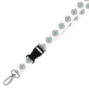 Double Breakaway Lanyard - Summer Sea Turtle
