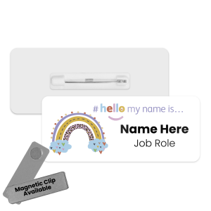 Name Badge - Boho Rainbows Hello My Name is... - Boho Rainbow 6