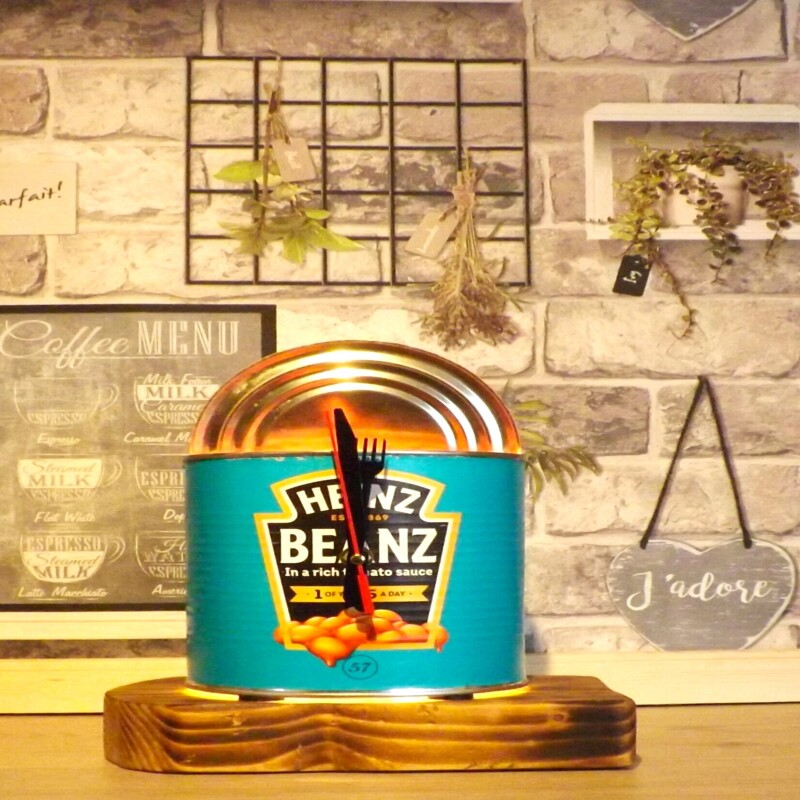 The Beans on Toast Light and Clock