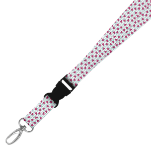 Double Breakaway Lanyard - Summer Watermelons