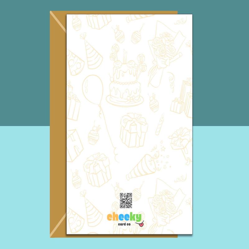 80th Birthday Card - Personalised inside if required - For dad, mum, grandpa, nana - Perfect funny card for someone turning 80 years old - Blank inside - Regular - Matte