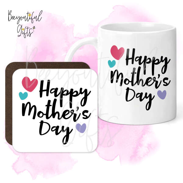 Mug & Coaster Set - Happy Mother's Day