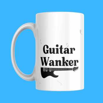 Funny Mug for Guitarist - Guitar Musician Mug Gift Idea - For Him or Her - Music Teacher, Brother, Friend, Sister, Cup for Tea or Coffee