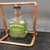 Jack Daniels - Copper frame Bottle table lamp - Original - Upcycled - Man Cave - Fathers Day - Gifts For Him - lighting