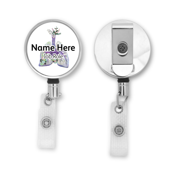 Personalised Metal ID Reel - Succulent Lungs