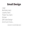 Personalised Design | Custom, Tailored for You, Bespoke | Logo, Business Card, QR Code, Flyer, Voucher, Loyalty Card, Thank You Card, Poster