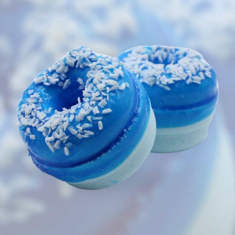 Blueberry Donut Bath Bomb