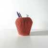 The Taso Pen Holder | Desk Organizer and Pencil Cup Holder - Matte Dark Green