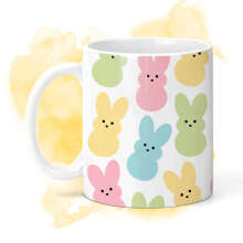 Easter Ceramic Mug - Easter Bunny Full Wrap